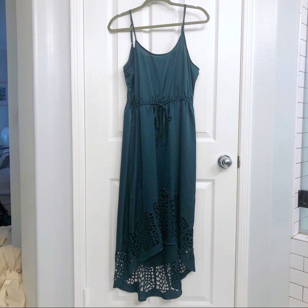 Forever 21 x Rory Beca Dark Green Maxi Dress